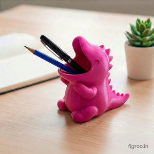 Cute 3D Dinosaur Pen Holder & Desk Organizer | FIGROO | Cool Desk Accessories