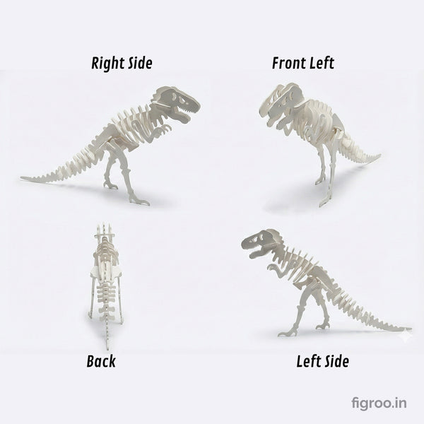 DIY 3D Printed T-Rex Dinosaur Model Kit | Desk Showpiece