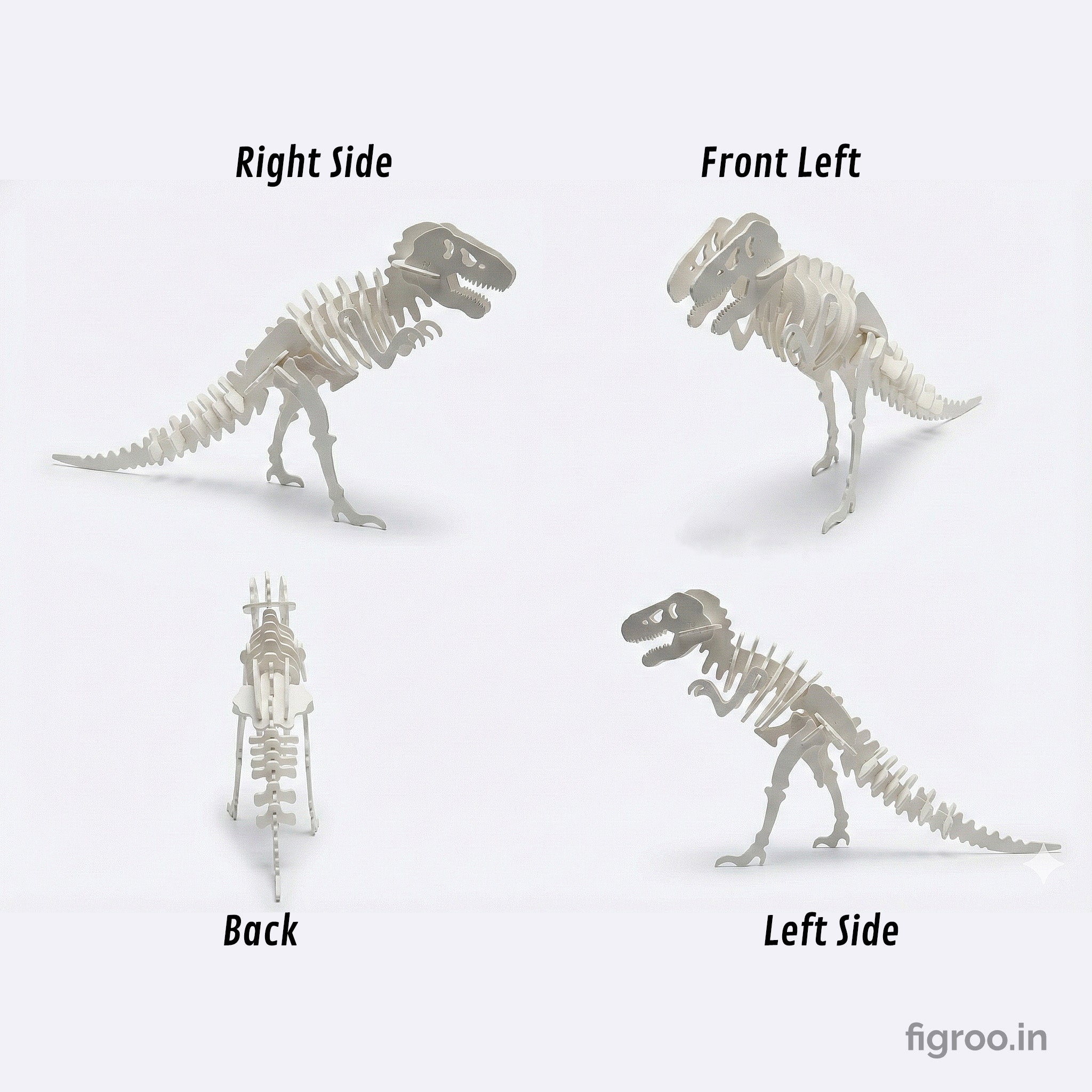 DIY 3D Printed T-Rex Dinosaur Model Kit | Desk Showpiece