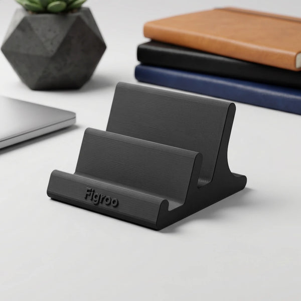 Figroo Dual Mobile Stand | 2-in-1 Desk Phone & Tablet Holder