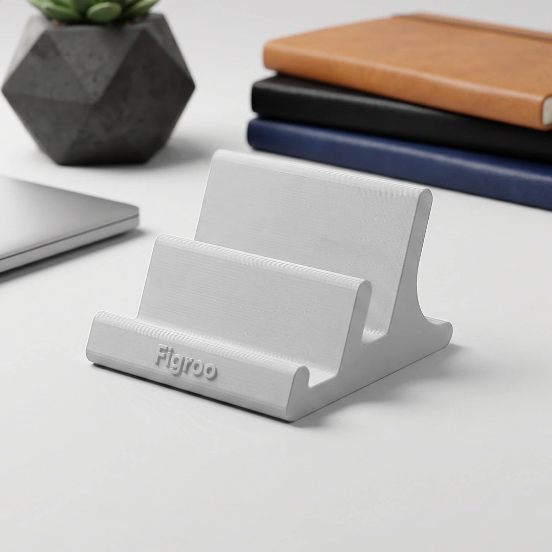 Figroo Dual Mobile Stand | 2-in-1 Desk Phone & Tablet Holder
