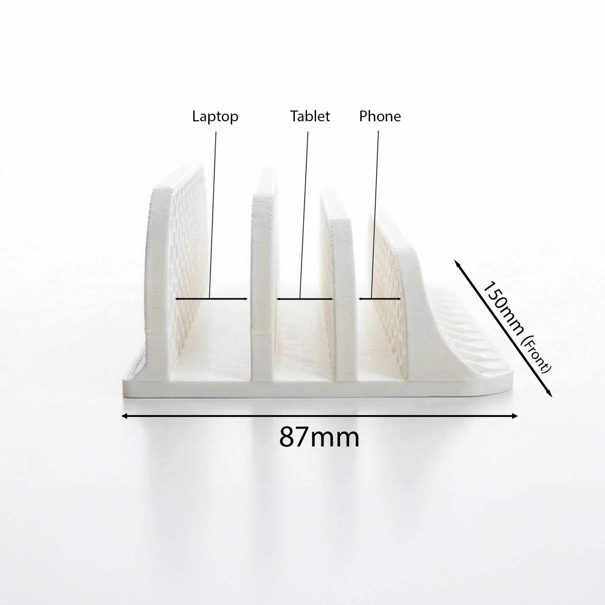 Modern Honeycomb Multi-Device Stand