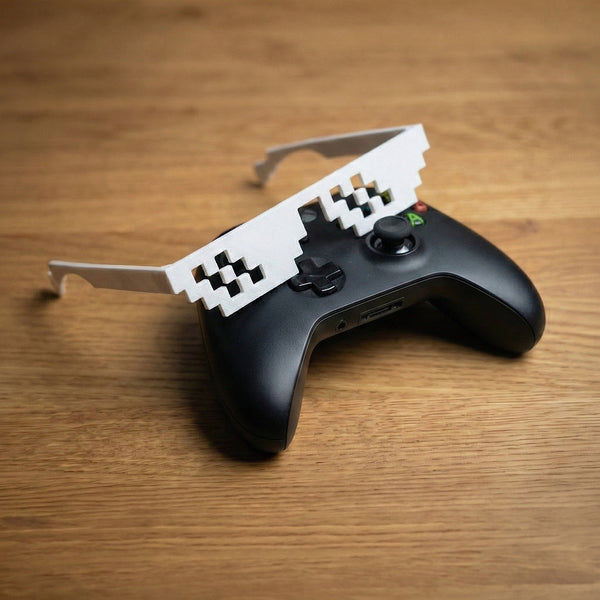 Pixel Style Thug Life Glasses (See-Through)